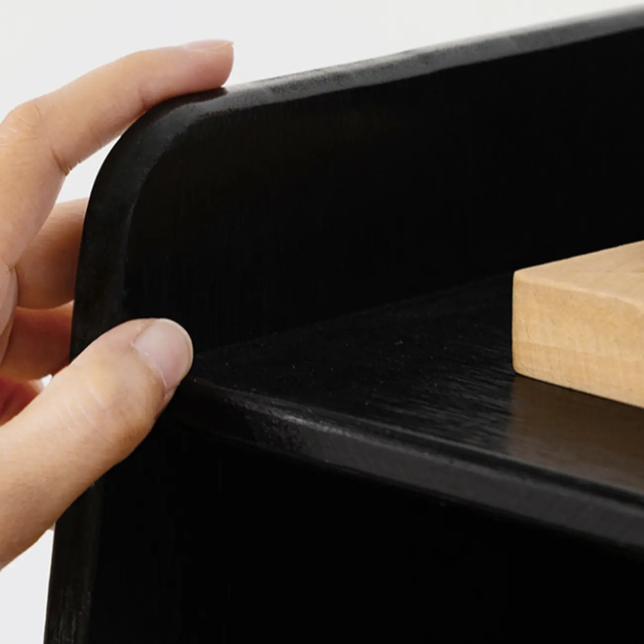 Modern Wooden Ladder Bookcase for Living Room Storage Image - 4 | homeyfad