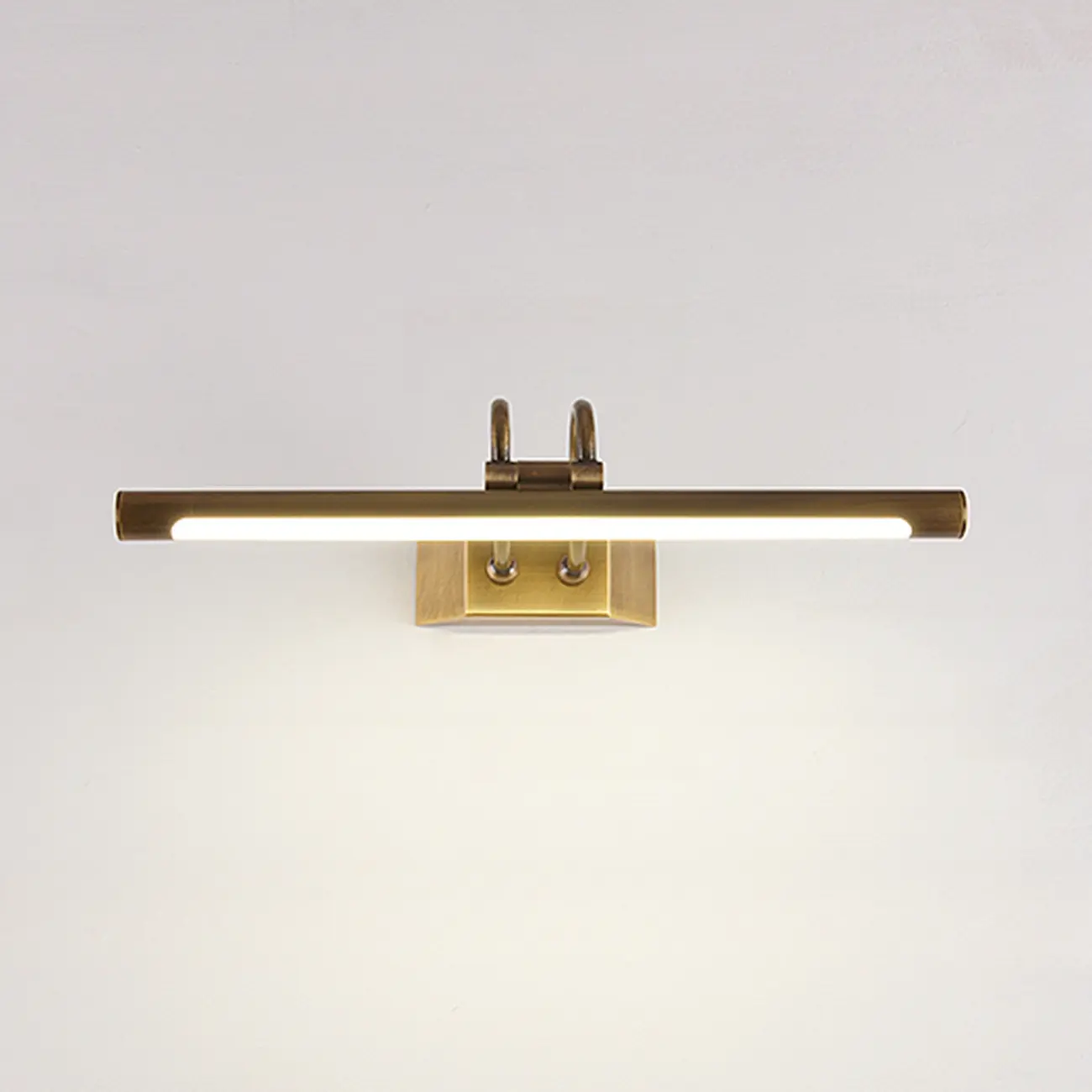 Modern Brass Tube LED Vanity Mirror Lamp Bathroom Light | homeyfad