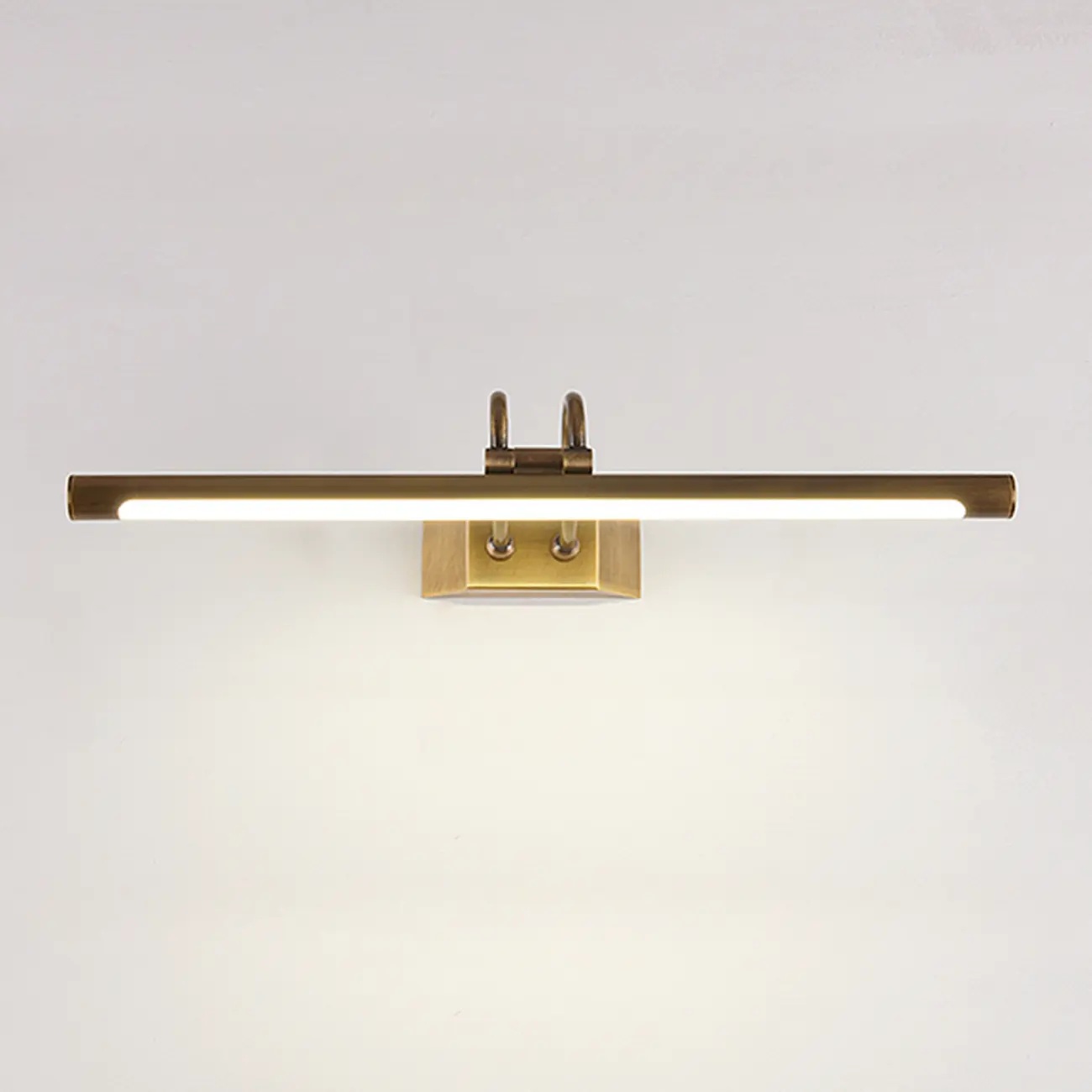 Modern Brass Tube LED Vanity Mirror Lamp Bathroom Light | homeyfad