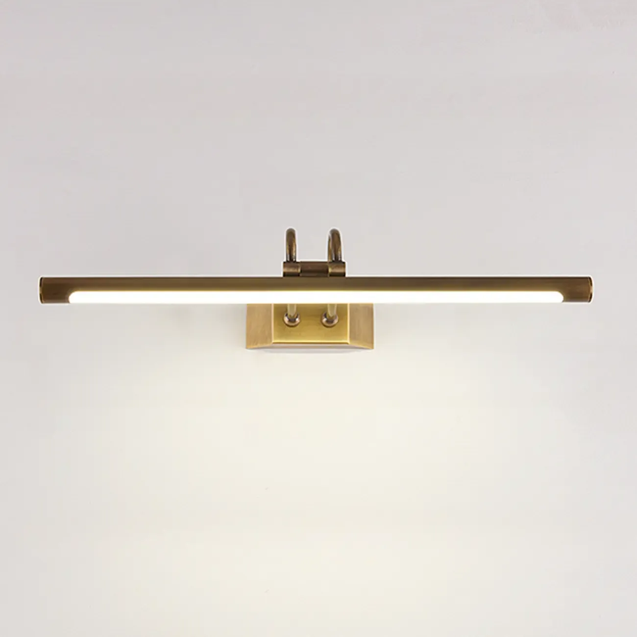 Modern Brass Tube LED Vanity Mirror Lamp Bathroom Light