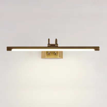 Modern Brass Tube LED Vanity Mirror Lamp Bathroom Light