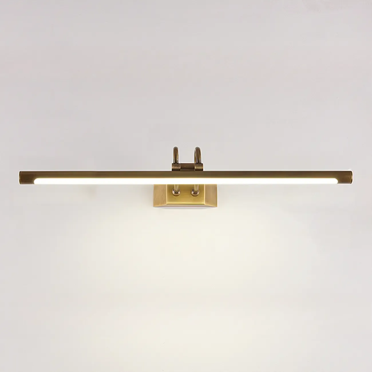 Modern Brass Tube LED Vanity Mirror Lamp Bathroom Light