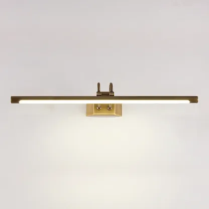 Modern Brass Tube LED Vanity Mirror Lamp Bathroom Light