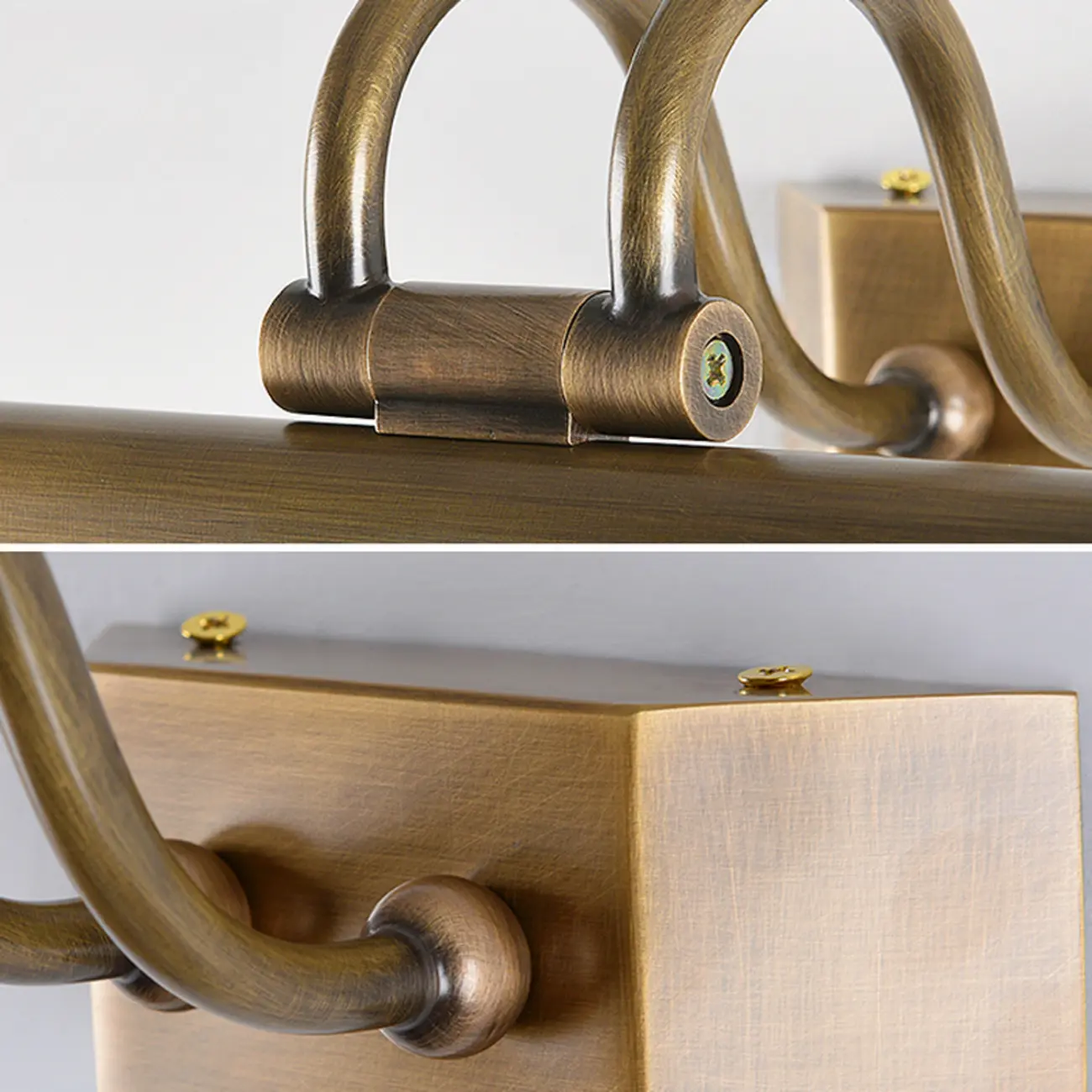 Modern Brass Tube LED Vanity Mirror Lamp Bathroom Light | homeyfad