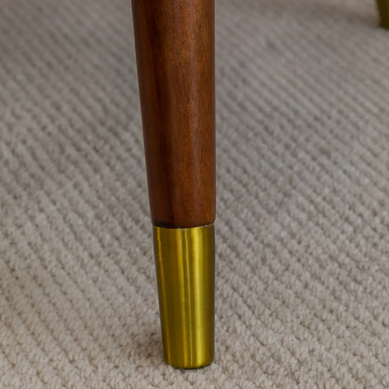 Vintage Bohemian Fabric Accent Chair with Floral Pattern for Home Image - 12 | homeyfad