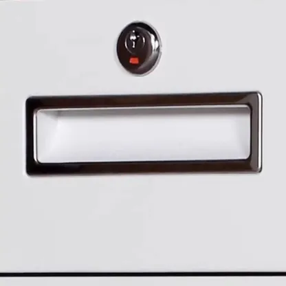 Traditional Steel Vertical Lockable Filing Cabinet for Home Office Image - 12