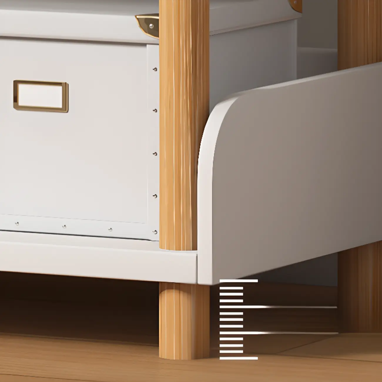 Vertical Natural Multi-Shelf Open Back Wood Bookcase Image - 24 | homeyfad