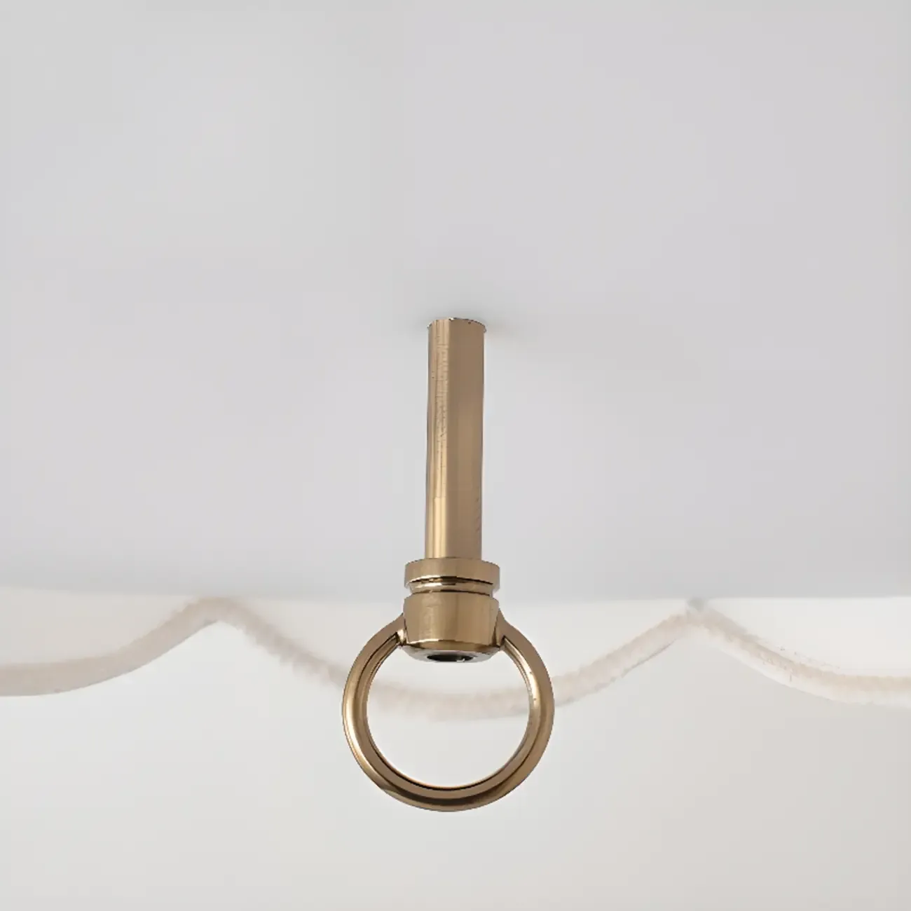 Vintage Fabric Dome Chandelier for Elegant Bedrooom Image - 10