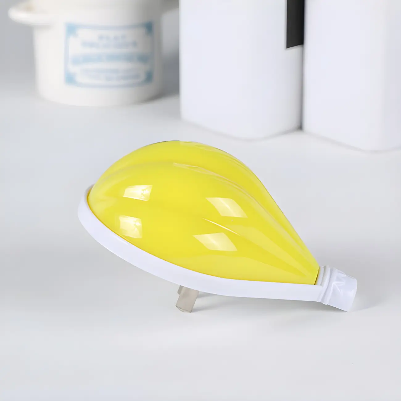 Yellow LED Plug-in Plastic Mini Night Light Image - 2 | homeyfad