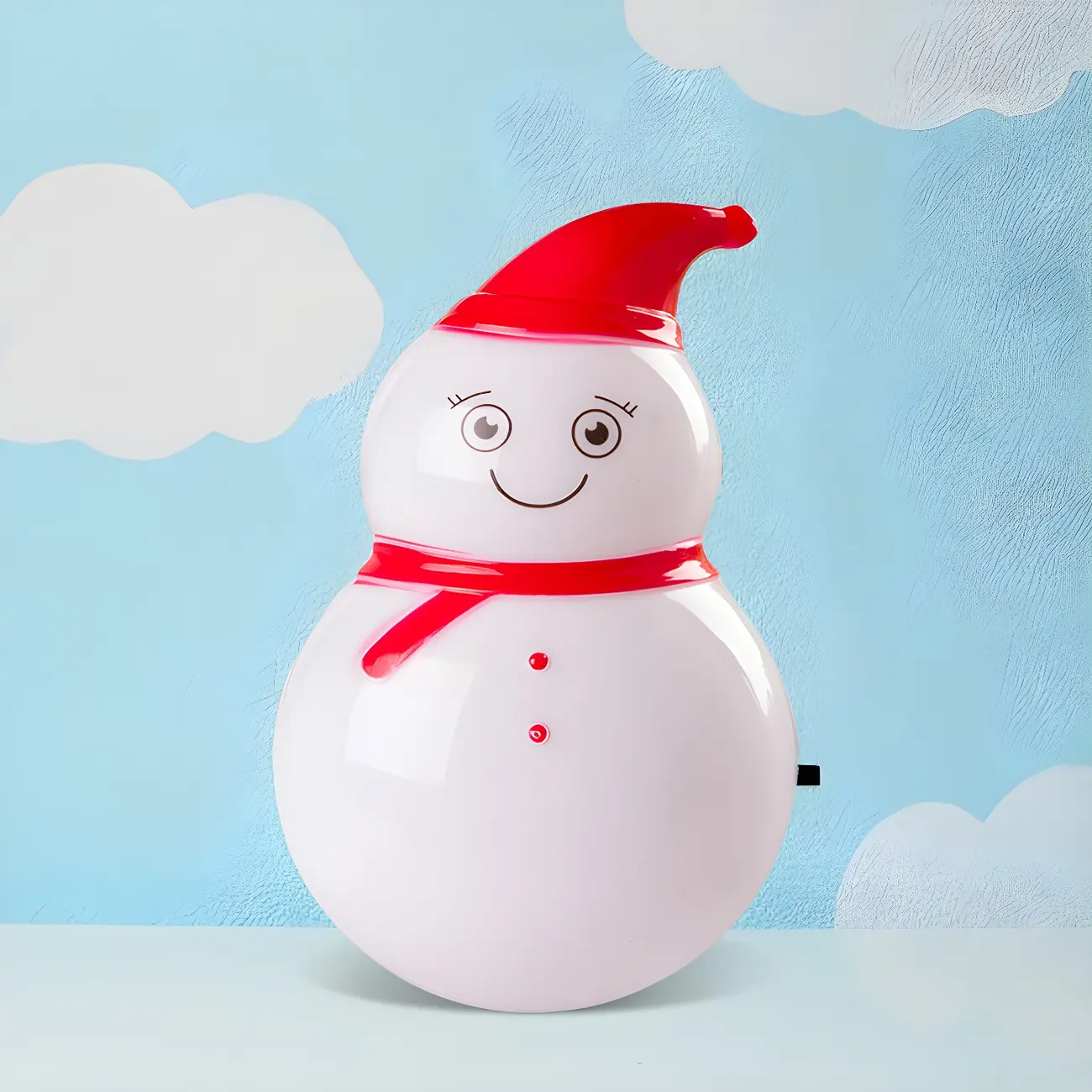 Festive Snowman Compact LED Christmas Night Light Image - 1 | homeyfad