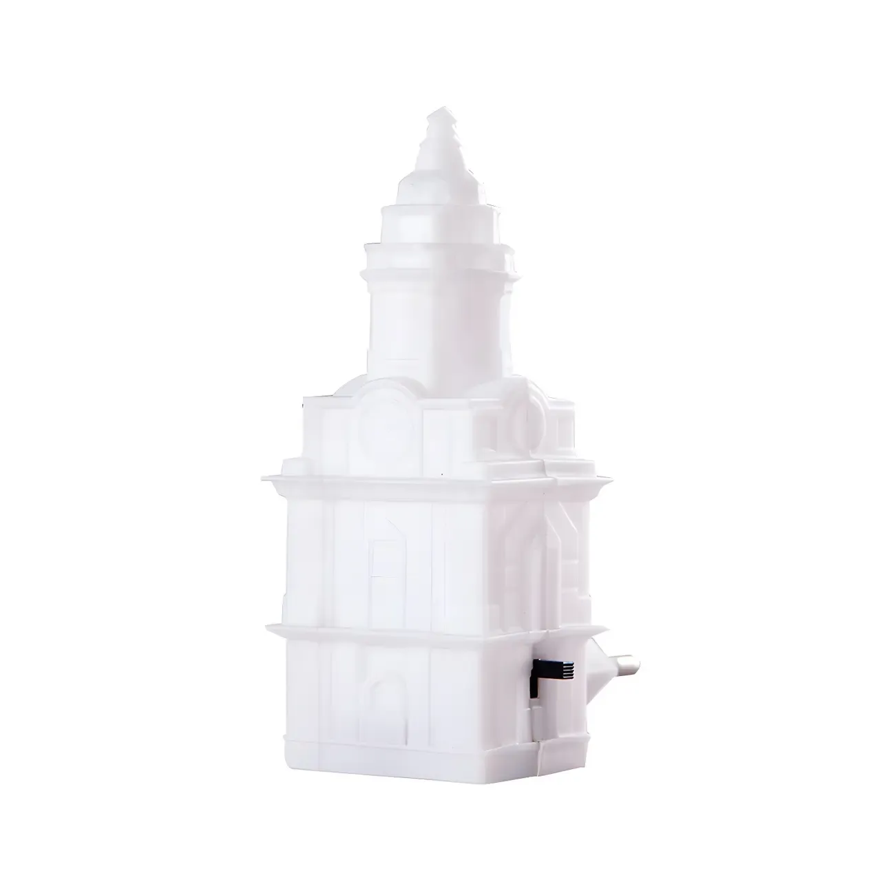 Architectural Tower Plug-In LED Night Light Image - 3