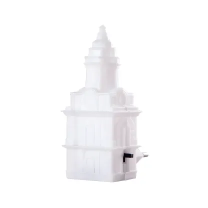Architectural Tower Plug-In LED Night Light Image - 3