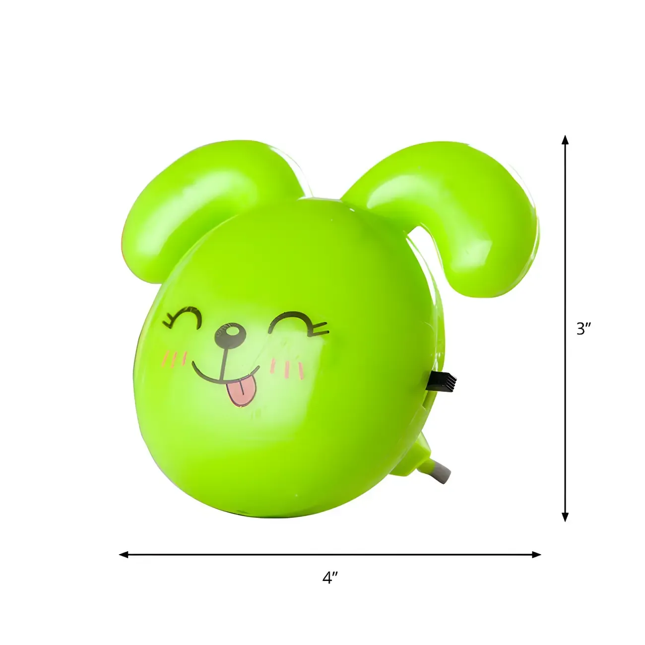Doggy Green LED Plastic Plug-In Night Light Image - 4