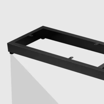 Classic Stone TV Stand with Lighting and Drawers for Living Room Image - 7