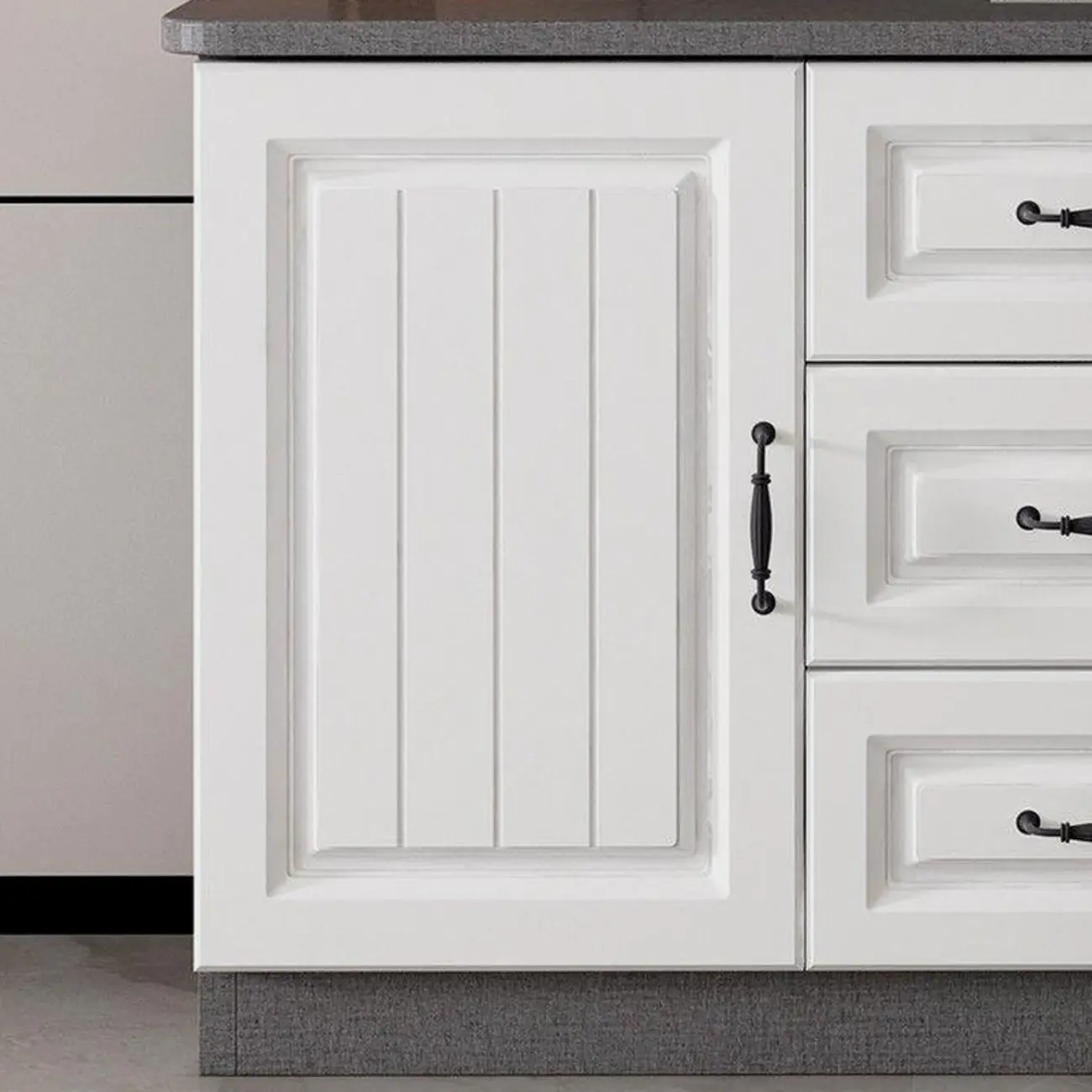 Modern Wooden TV Stand with Shelves and Drawers for Home Image - 10 | homeyfad