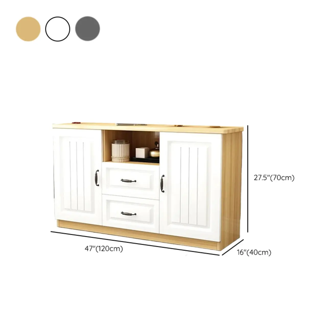 Modern Wooden TV Stand with Shelves and Drawers for Home #size | homeyfad