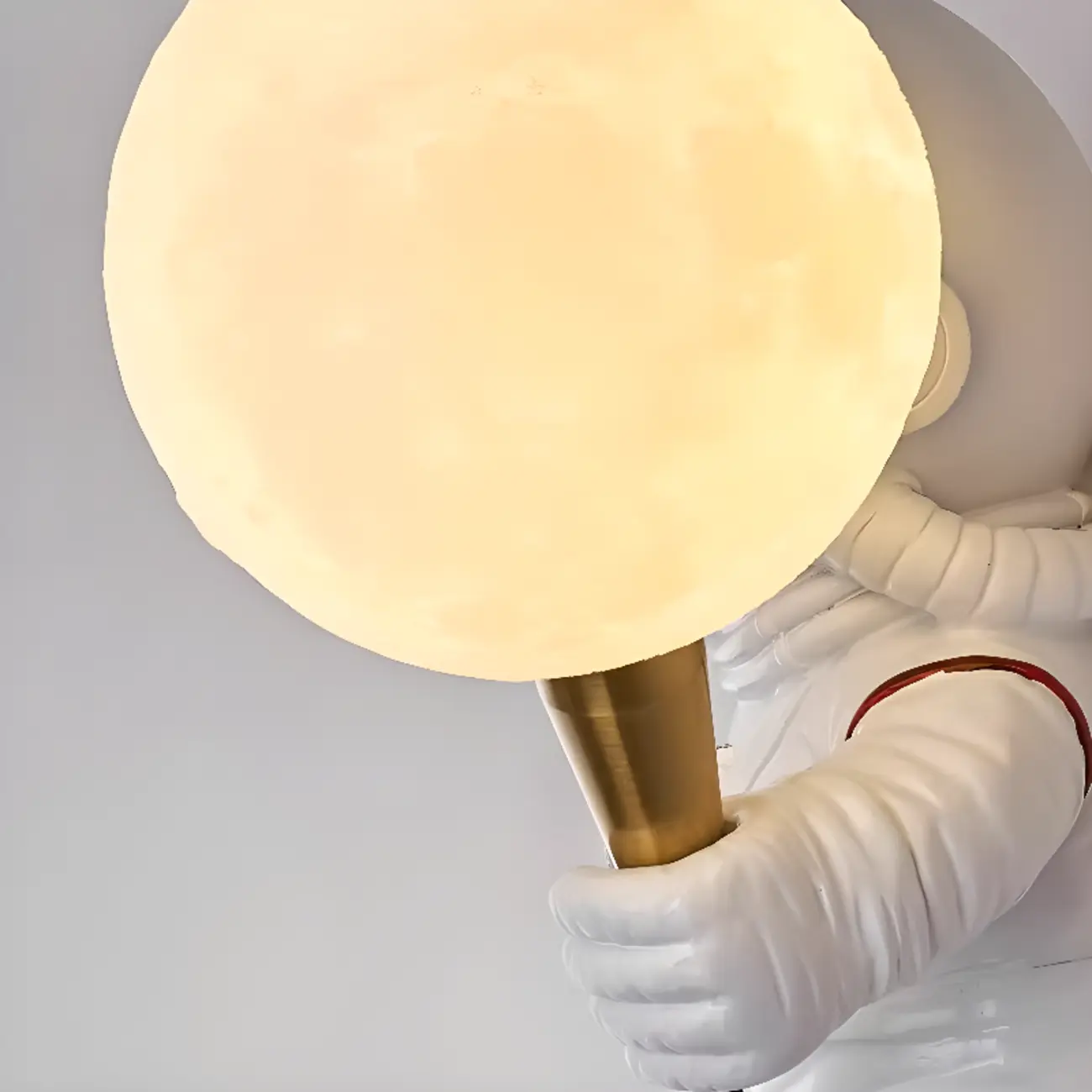 Modern Astronaut Resin Wall Light for Kid's Room Image - 11 | homeyfad