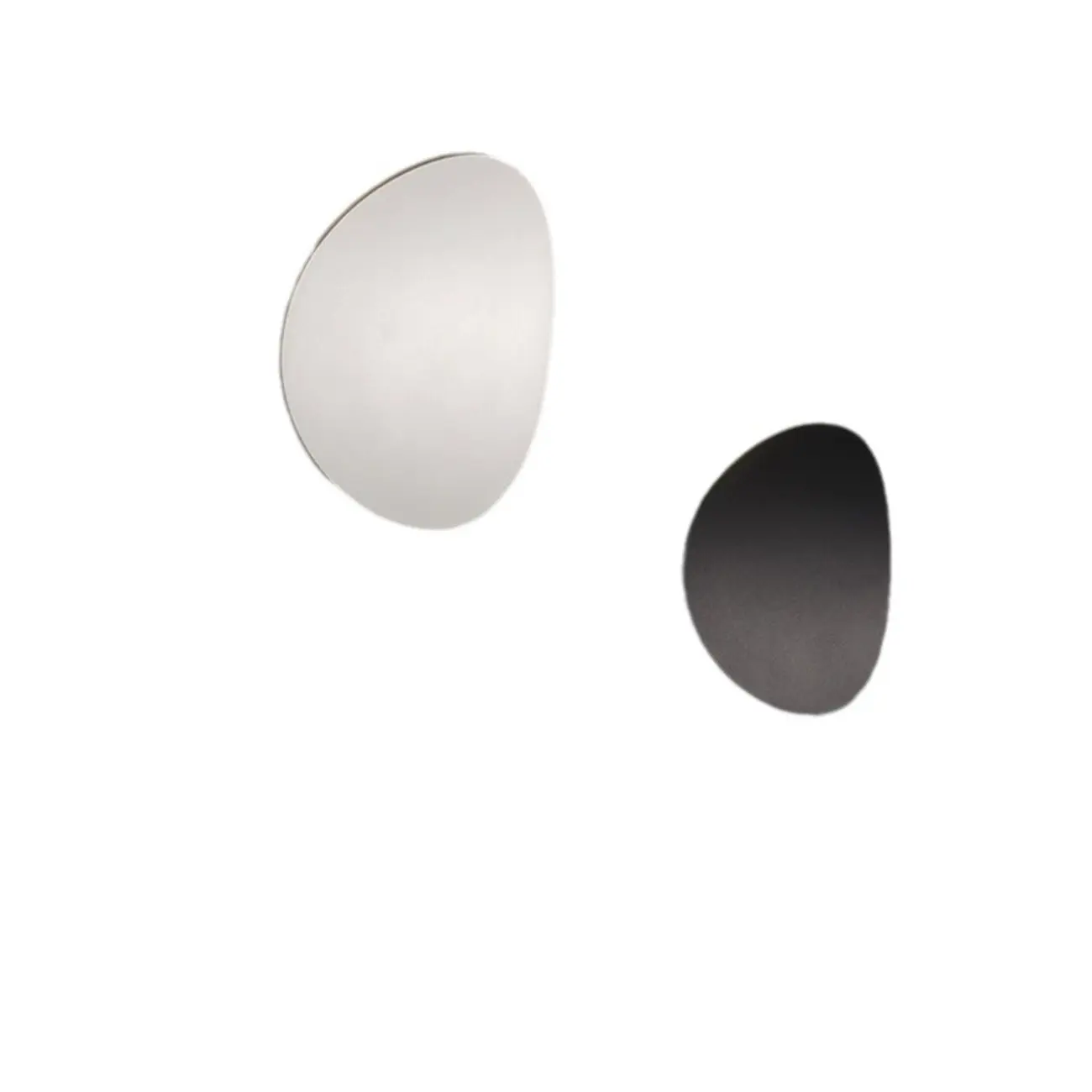 Modern Minimalist Metal Black White Wall Sconce Image - 6 | homeyfad