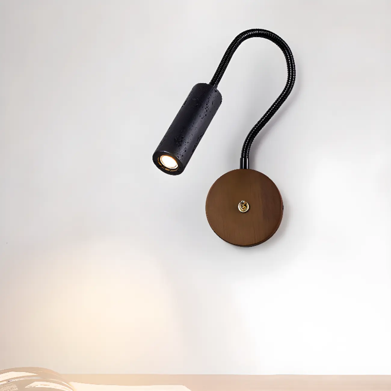 Modern Minimalist LED Wall Light with Flexible Arm Image - 2 | homeyfad