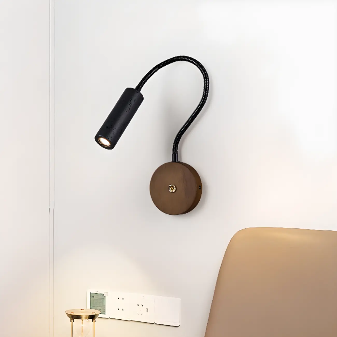 Modern Minimalist LED Wall Light with Flexible Arm Image - 4 | homeyfad