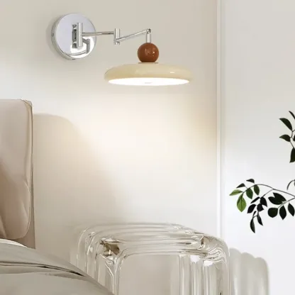 Modern Adjustable Metal Wall Light with PMMA Cover Image - 4
