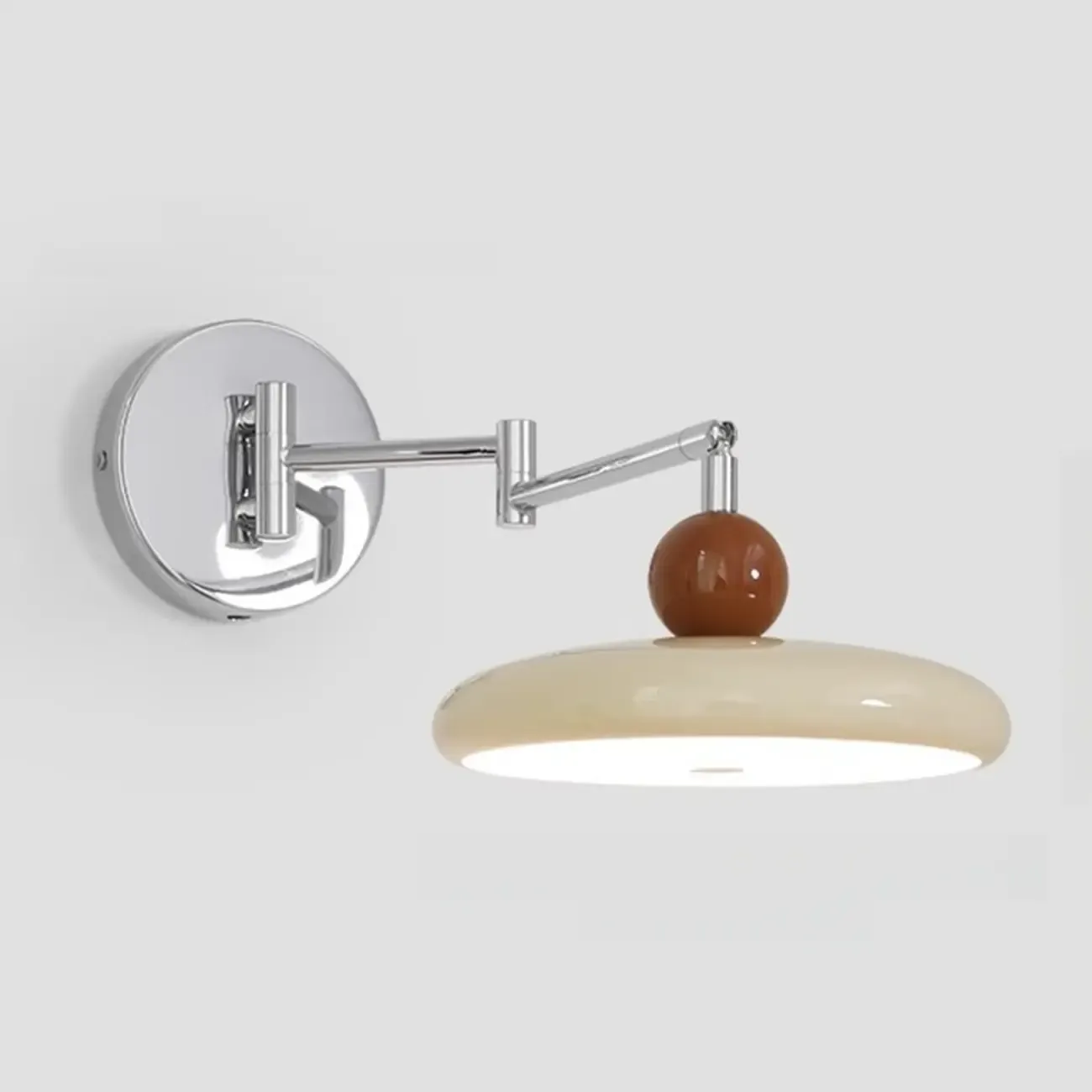 Modern Adjustable Metal Wall Light with PMMA Cover Image - 6