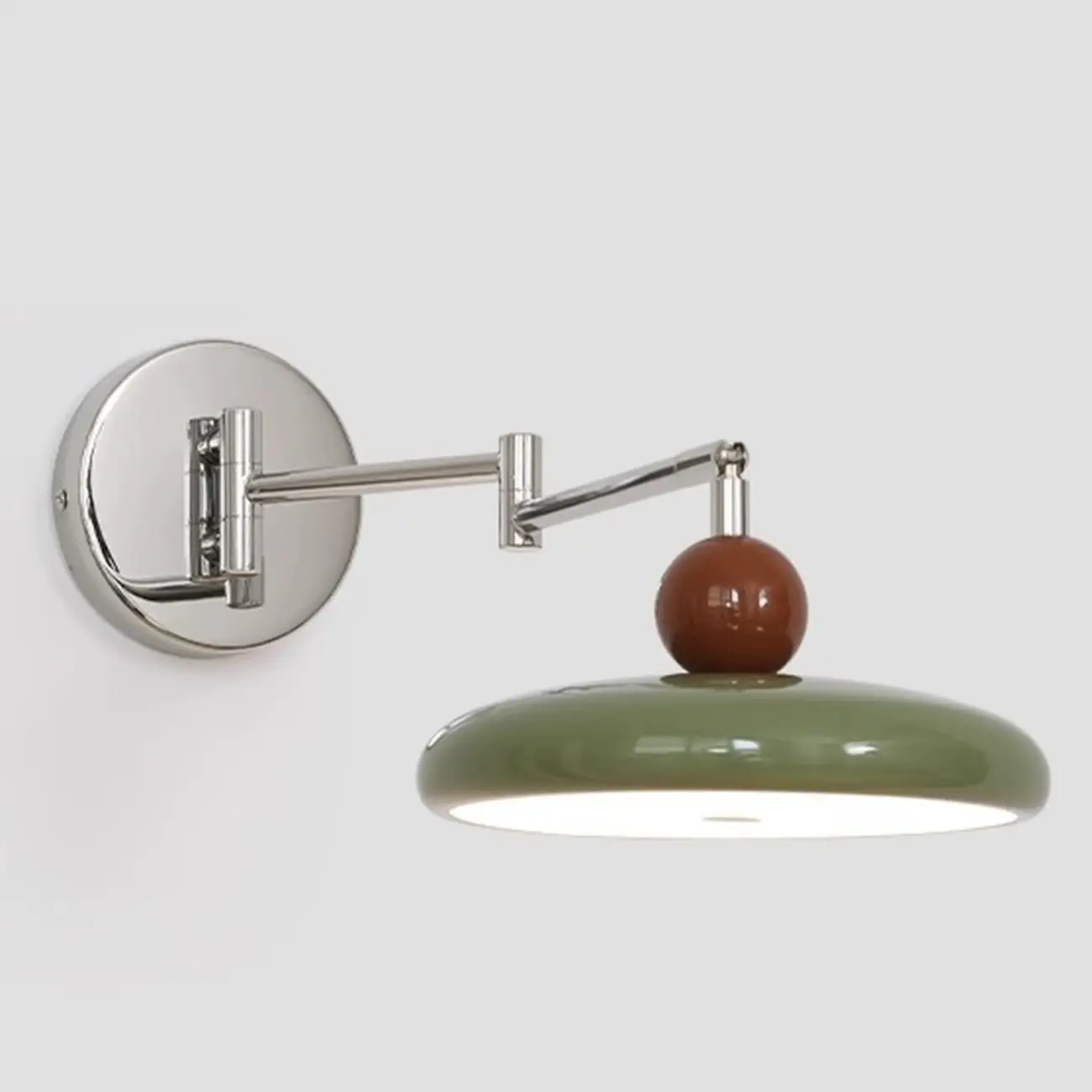 Modern Adjustable Metal Wall Light with PMMA Cover Image - 7 | homeyfad