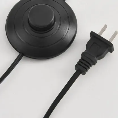 61" Traditional Up & Down Floor Lamp for Living Metal Frame Image - 5