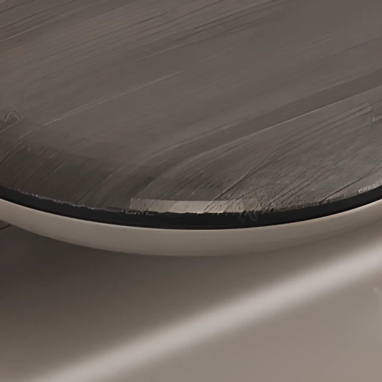 Contemporary Grey L-Shaped Office Desk with Wooden Top Image - 6