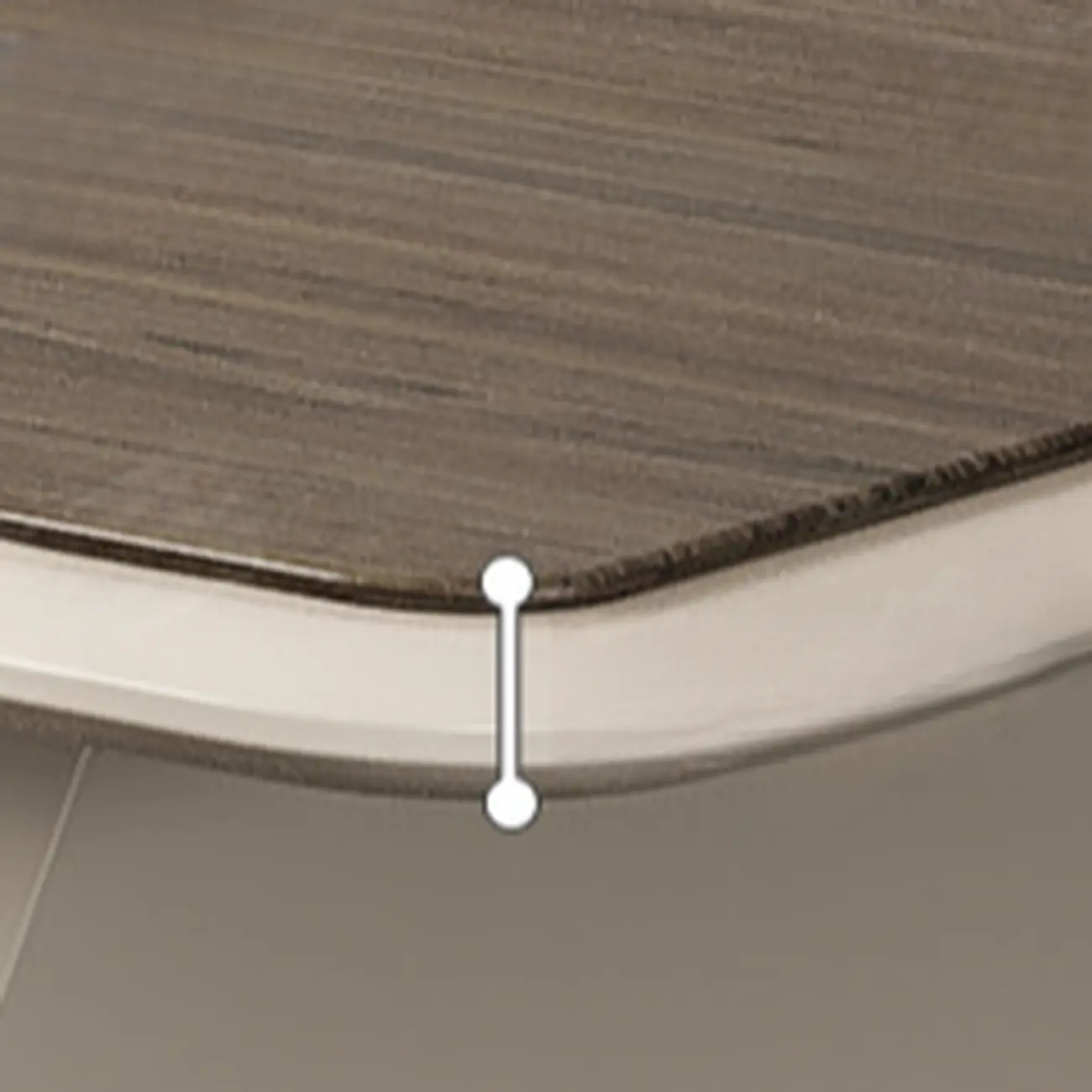Stylish Wooden Office Desk with Storage and Cable Management Image - 8 | homeyfad
