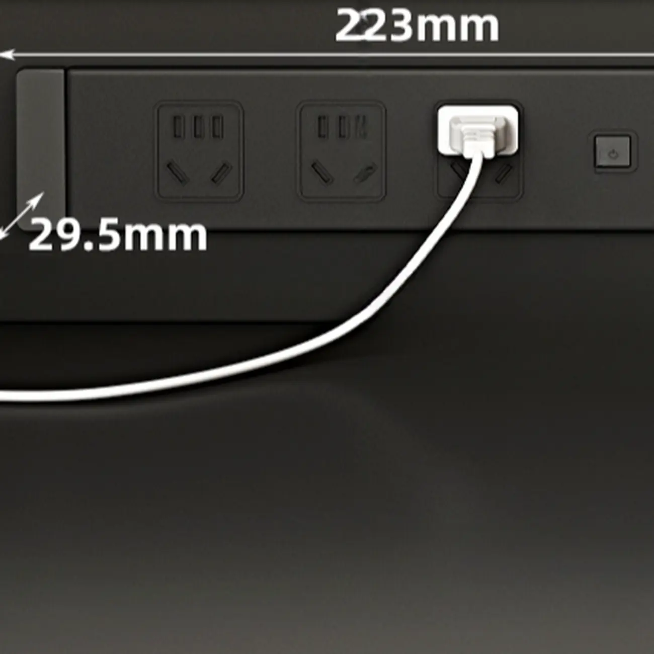 Black Rattan Kitchen Storage Sideboard with Drawers Image - 13 | homeyfad