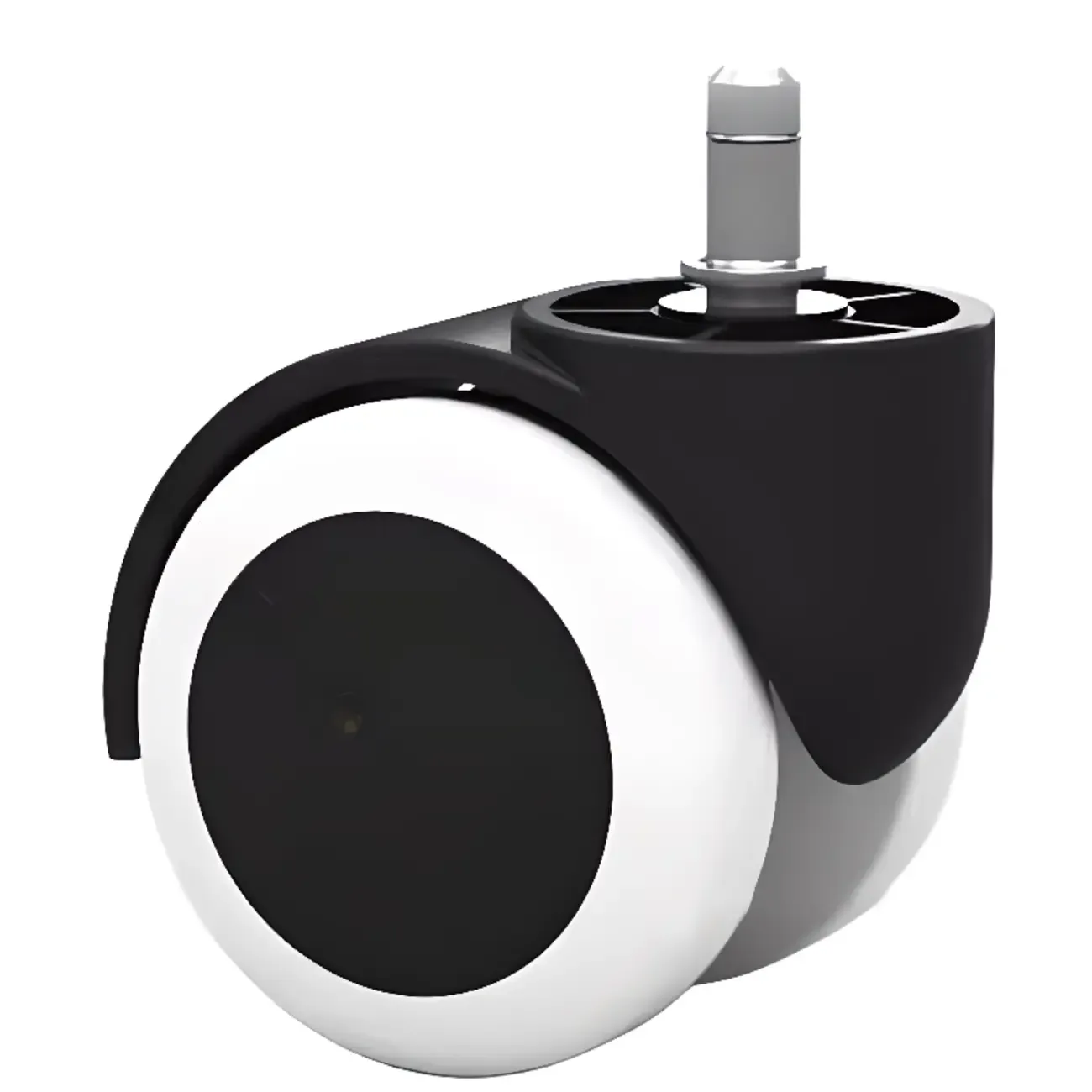 Elegant Orange Leather Swivel Office Chair Image - 26