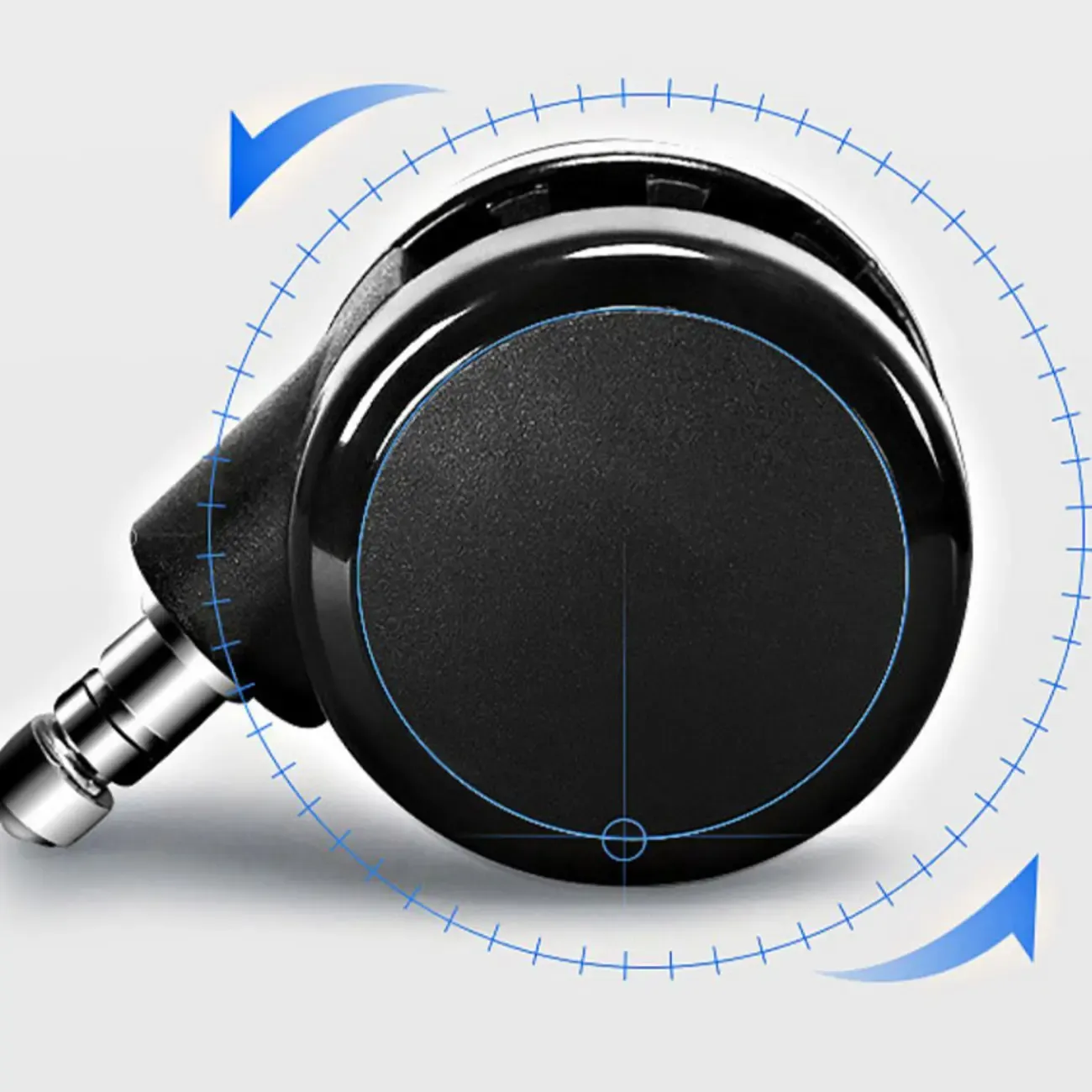 Modern Beige Adjustable Swivel Office Chair Image - 13