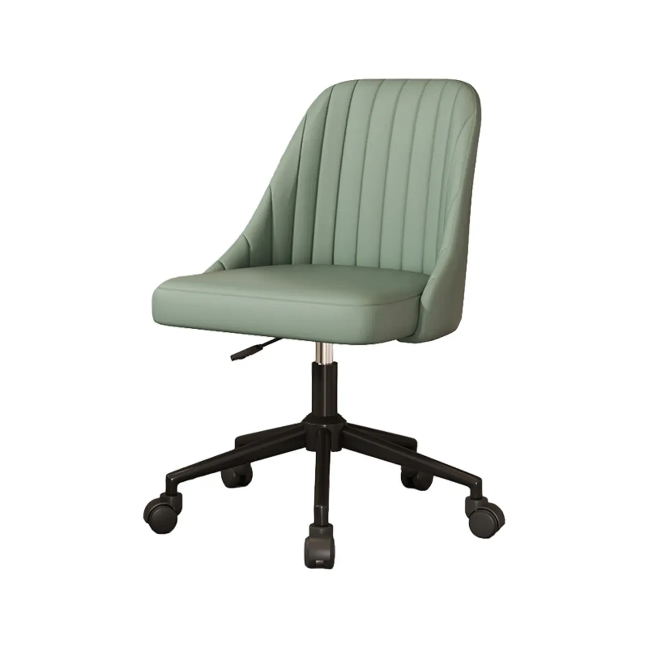 Modern Beige Adjustable Swivel Office Chair Image - 12 | homeyfad
