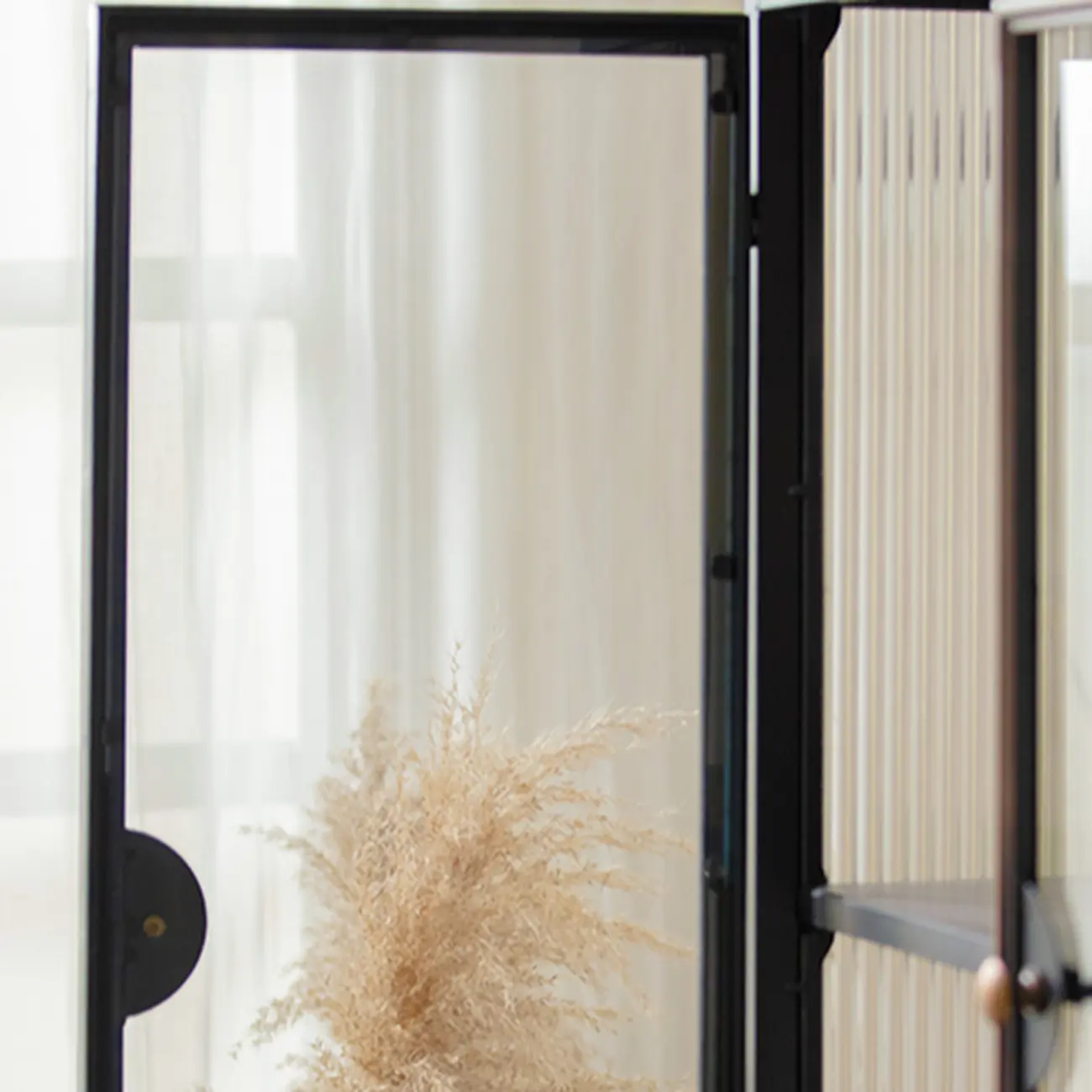 Vintage 3-Drawer Wood Freestanding Wine Cabinet with Doors Image - 9 | homeyfad