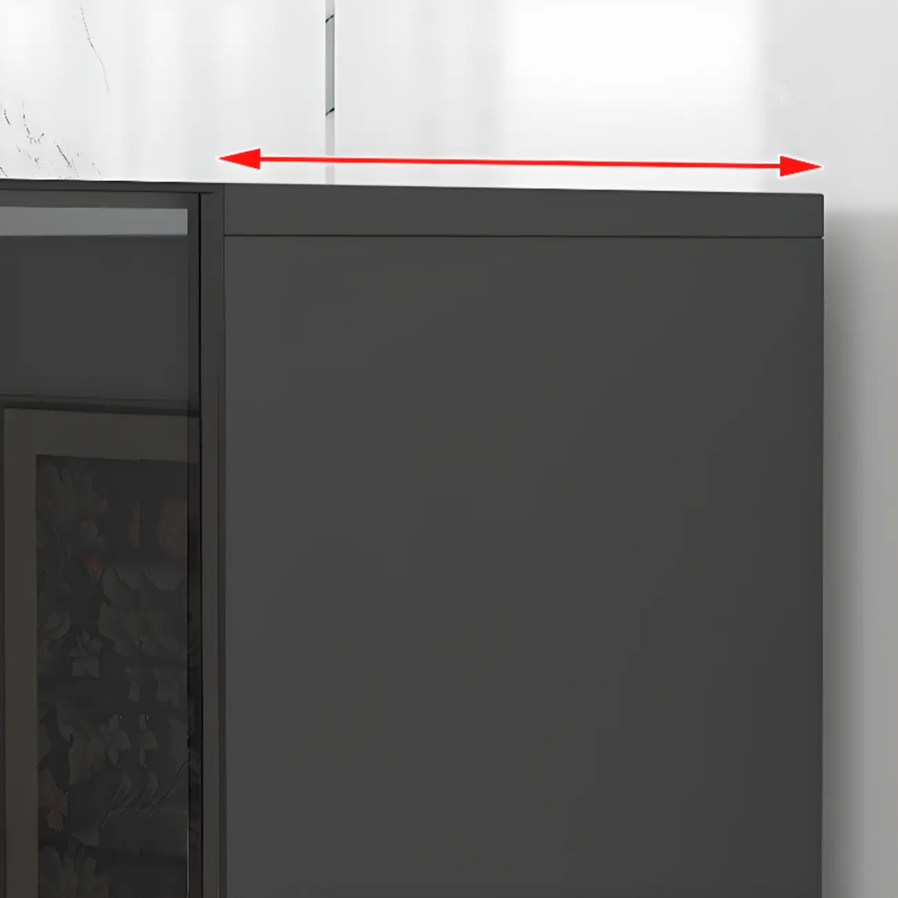 White Wooden Glass Door Display Storage Bookcase Image - 10 | homeyfad