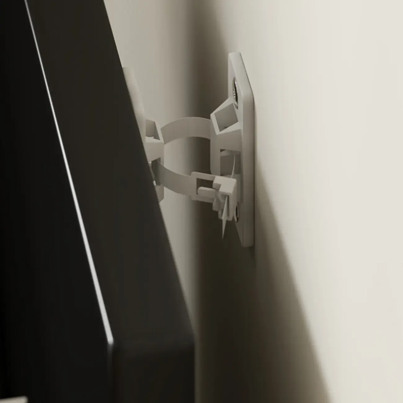 Black Wood Tree-Shaped Vertical Display Bookcase Image - 8