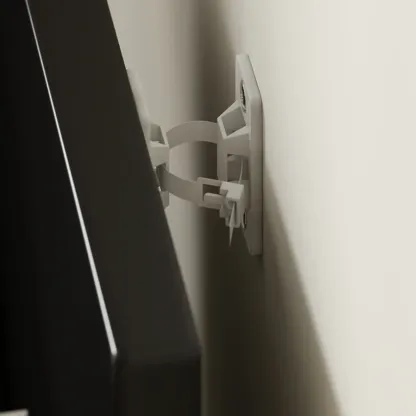 Black Wood Tree-Shaped Vertical Display Bookcase Image - 8