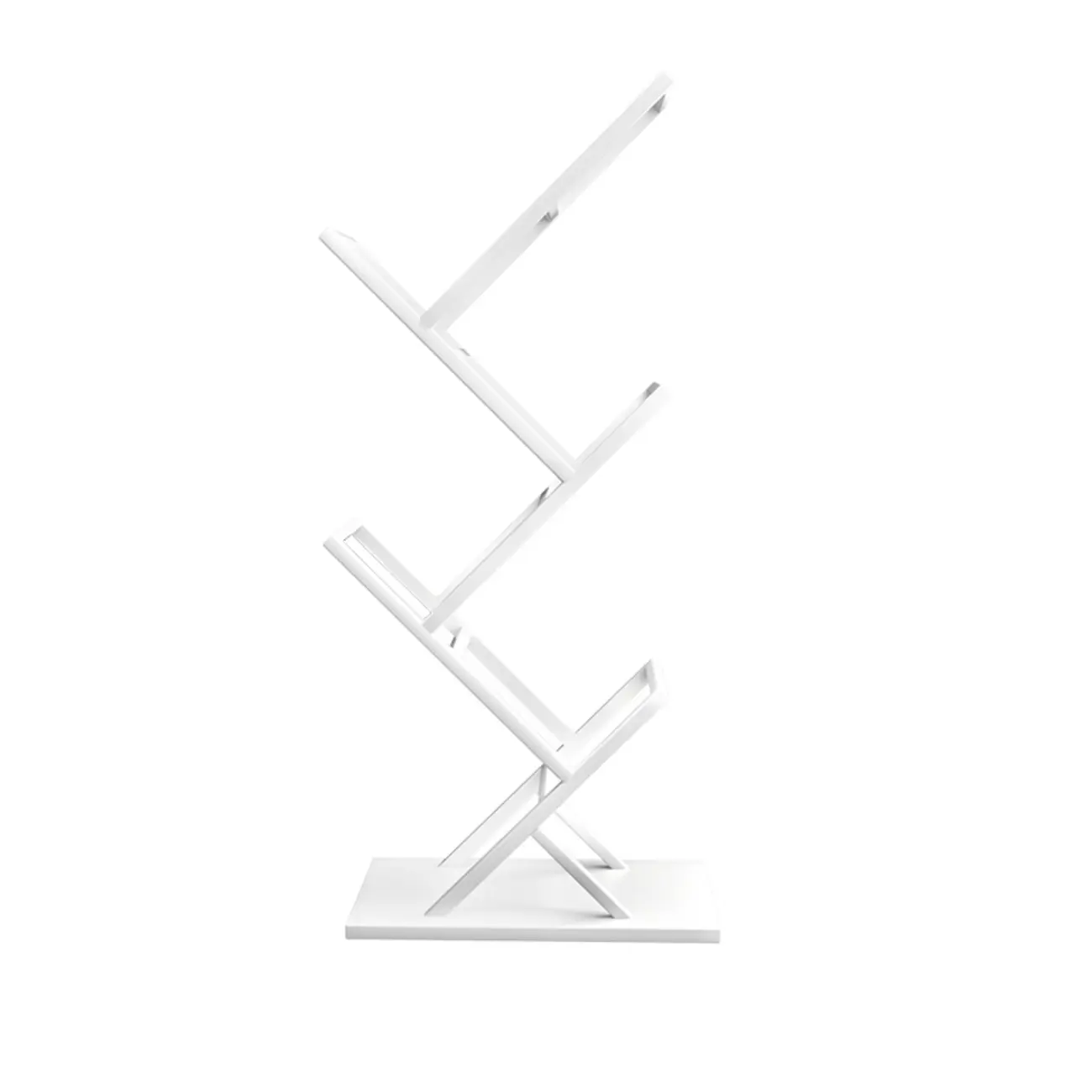 73"H Black Metal Geometric Open Cube Bookcase Image - 26 | homeyfad