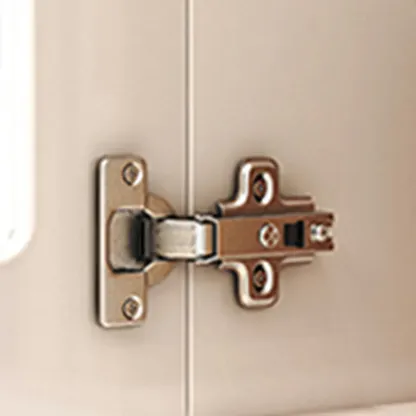 Rectangular White Wood Vertical Display Bookcase with Drawers Image - 12