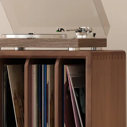 Vertical White Wood Multi-shelves Display Bookcase Image - 3