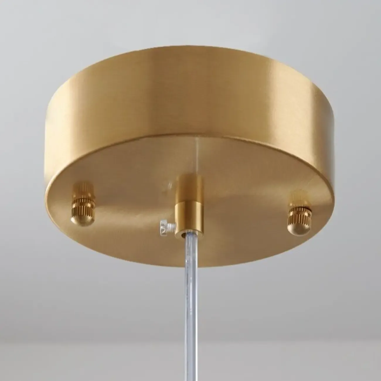 Modern Glass Adjustable Kitchen Pendant Light Dimmable LED Image - 18