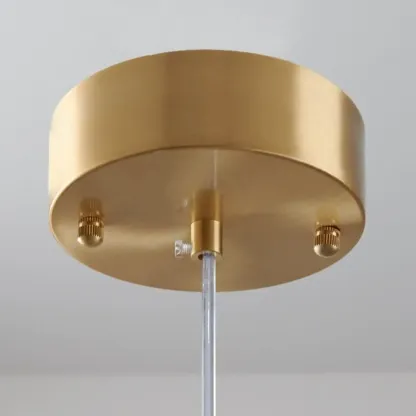 Modern Glass Adjustable Kitchen Pendant Light Dimmable LED Image - 18