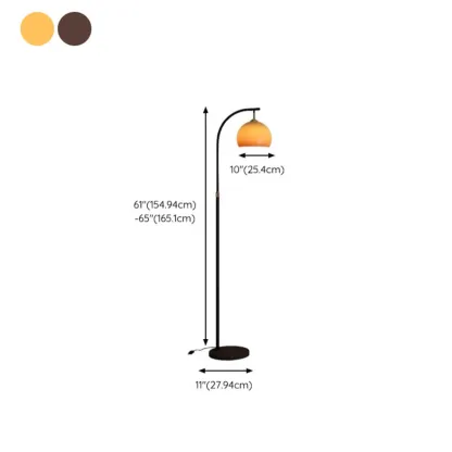 Modern Adjustable Metal Arc Floor Lamp Plug-In for Living Room Image - 10