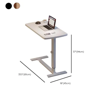 Traditional Wooden Motorized Adjustable Office Standing Desk Image - 15