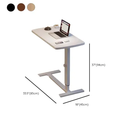 Traditional Wooden Motorized Adjustable Office Standing Desk Image - 17