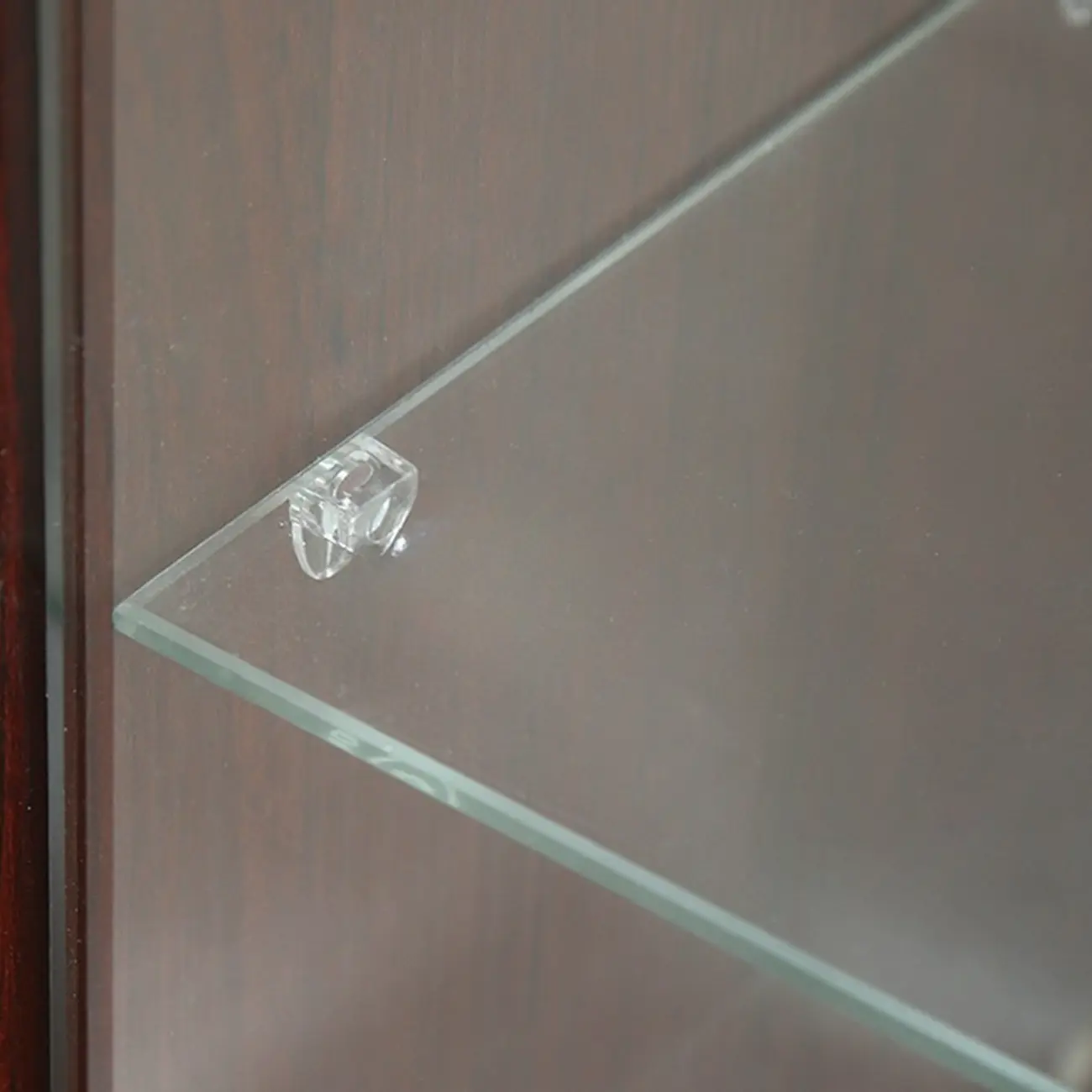 Wall-Mounted Wooden Enclosed Display Cabinet for Collectibles Image - 5 | homeyfad