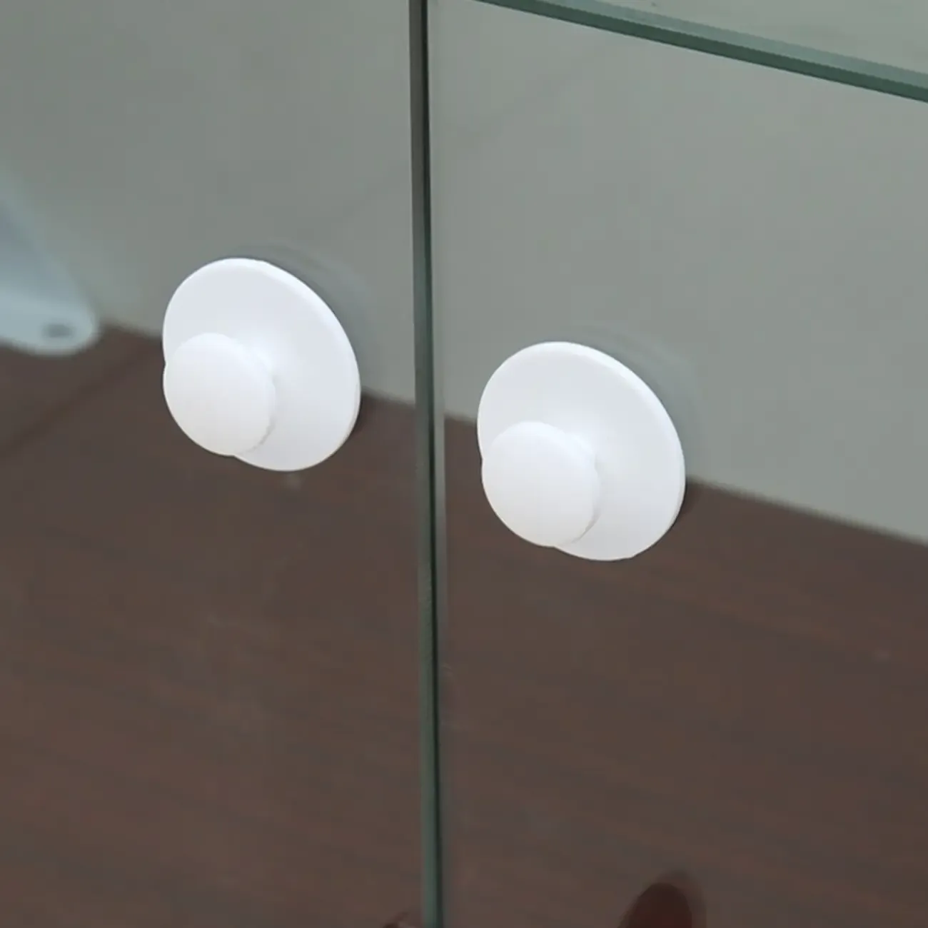 Wall-Mounted Wooden Enclosed Display Cabinet for Collectibles Image - 12