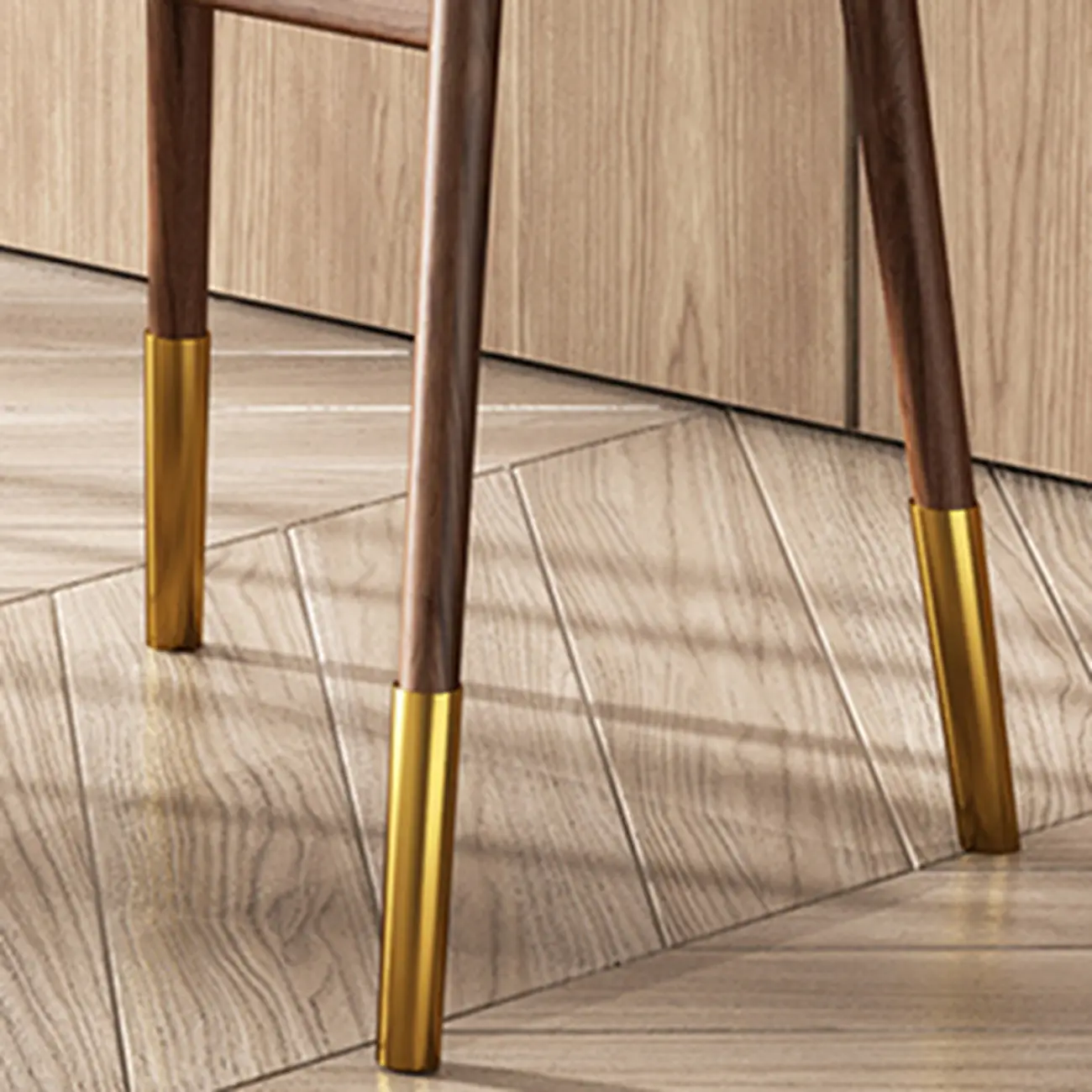 Brown Wooden Cushion Bar Stool with Backrest | homeyfad