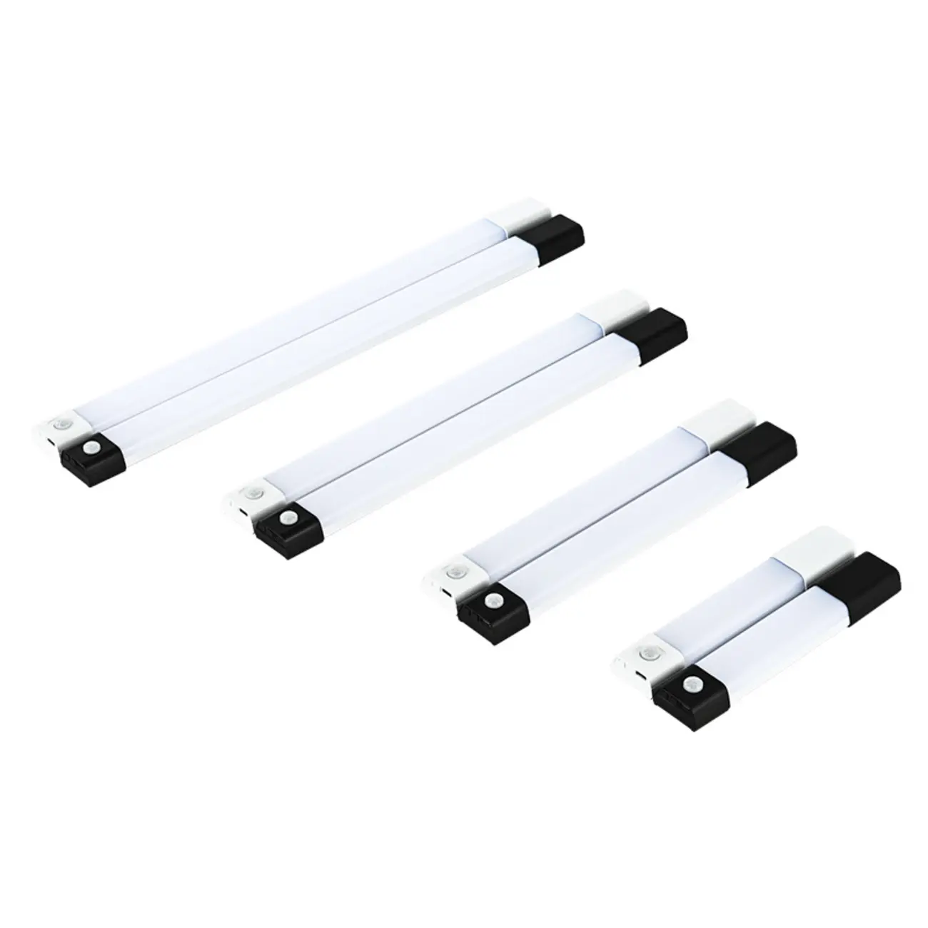 1-Light Modern Black Geometric LED Vanity Light Image - 5 | homeyfad